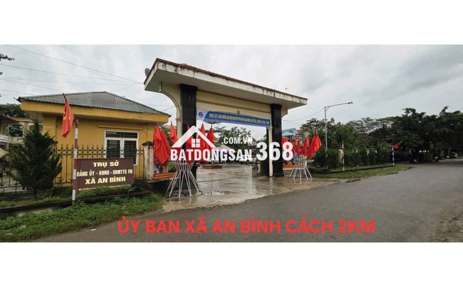 SỐC - SỞ HỮU NGAY ĐẤT ĐẸP GIÁ RẺ AN BÌNH - CHỈ VỚI 195 TRIỆU